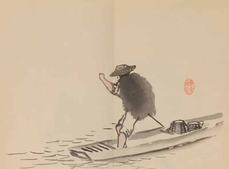 Keinen Shūgajō, Tafel 69 von Imao Keinen