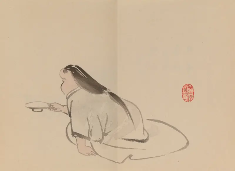 Keinen Shūgajō, Tafel 73 von Imao Keinen
