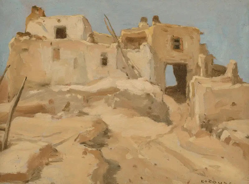 Hopi Archway, Walpi Arizona av Eanger Irving Couse
