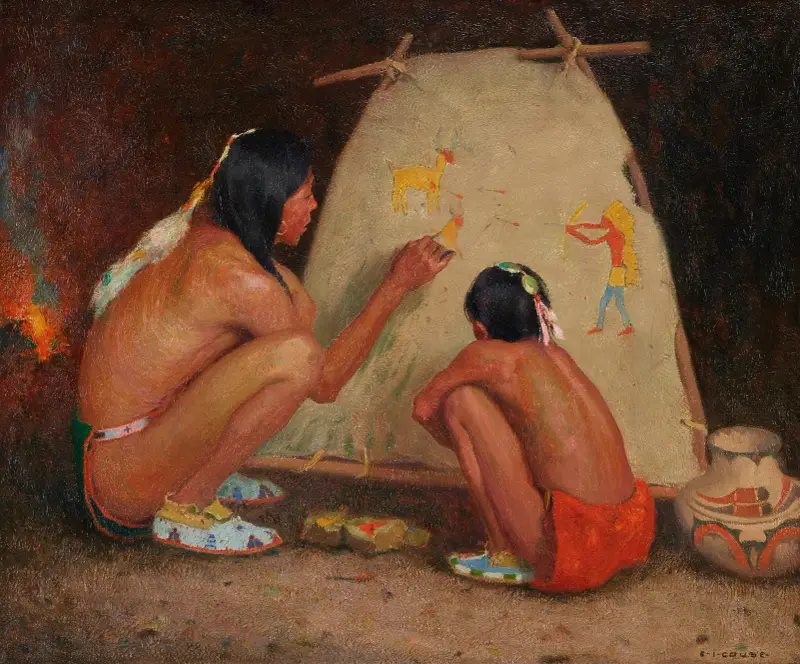 Indiánský malíř, Eanger Irving Couse