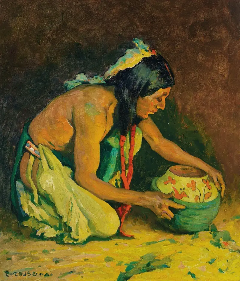 Hrnčíř, Eanger Irving Couse