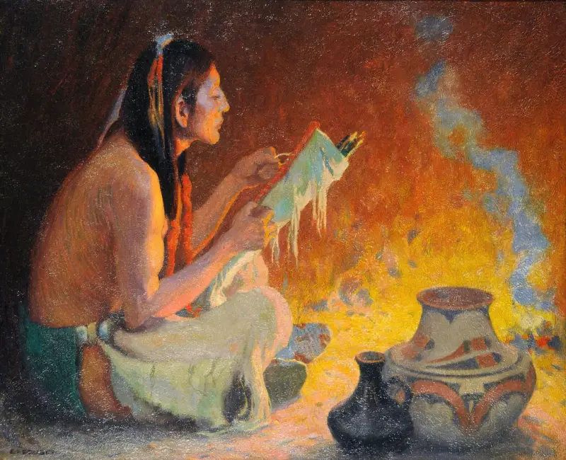 Výrobce toulců, Eanger Irving Couse