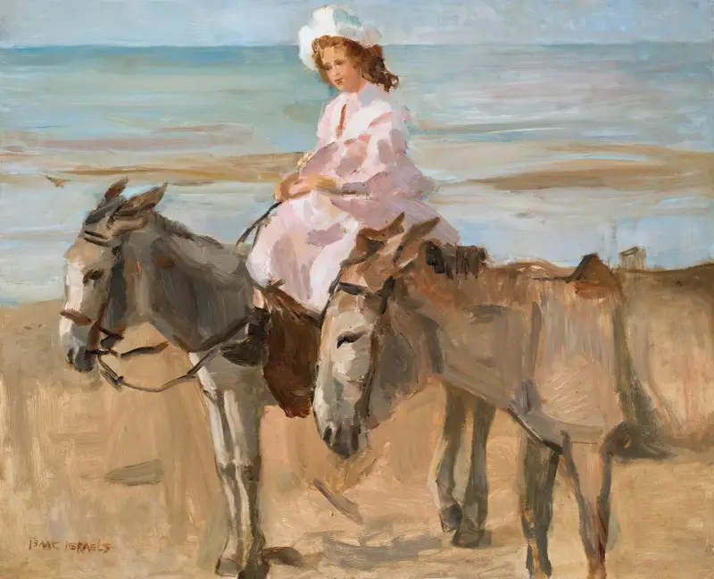 Am Strand von Scheveningen von Isaac Israëls