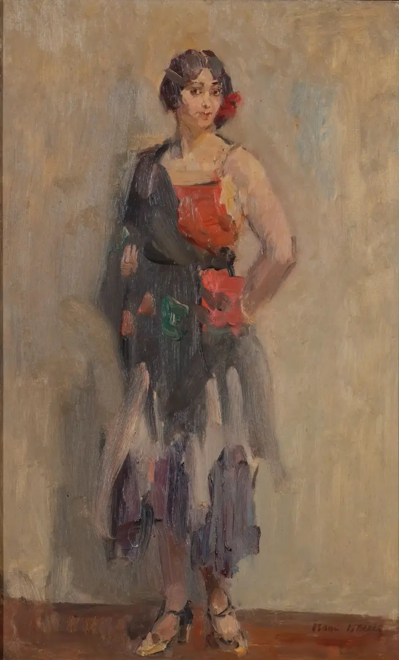 Stehendes Mädchen von Isaac Israëls