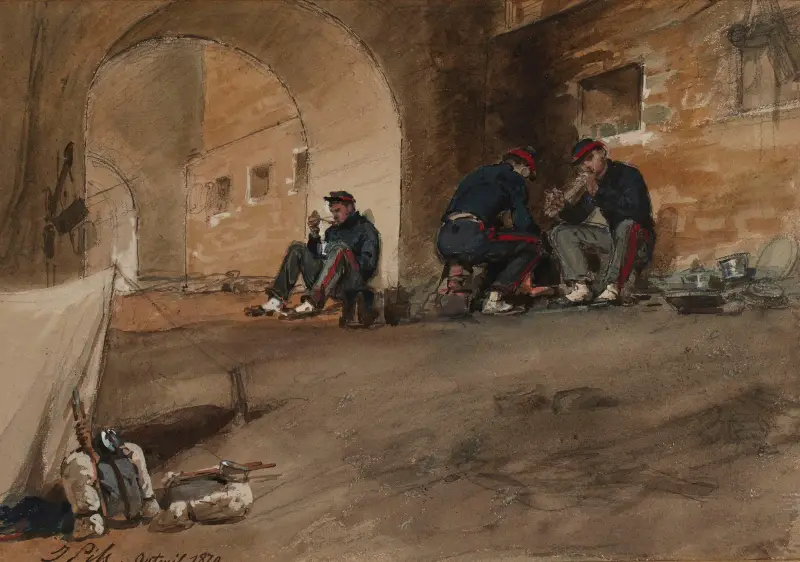 Auteuil 1870. av Isidore Pils