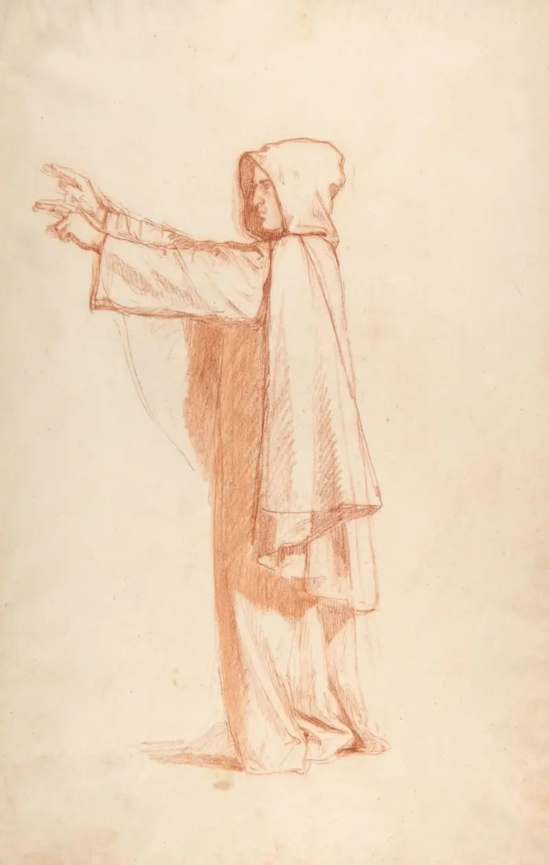 Munk (1800-talet) av Isidore Pils