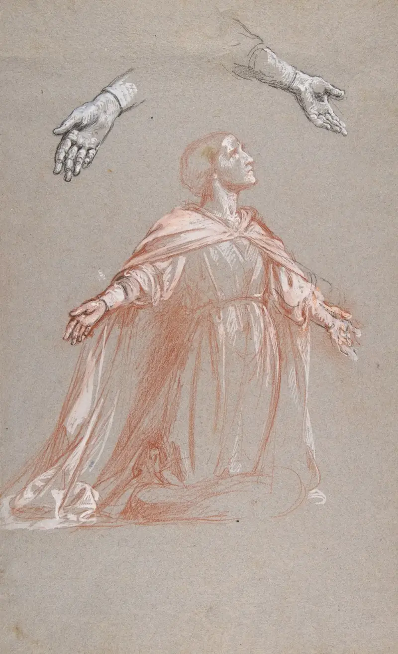 Sainte Clotilde av Isidore Pils