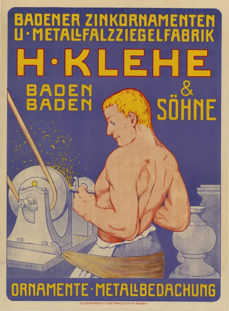 Badener Zinkornamenten u – Metallfalzziegelfabrik. H. Klehe & Söhne av Ivo Puhonny