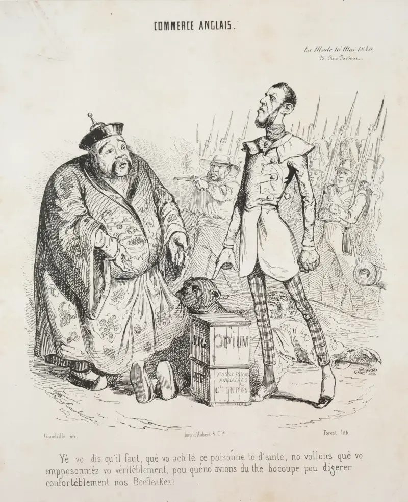 Englischer Handel von J. J. Grandville
