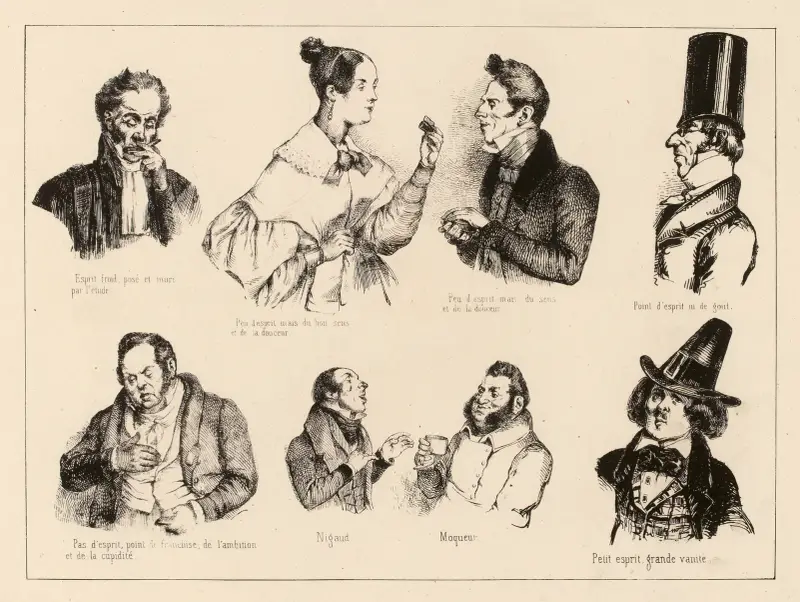 Kall, lugn och mognad genom studier av J. J. Grandville