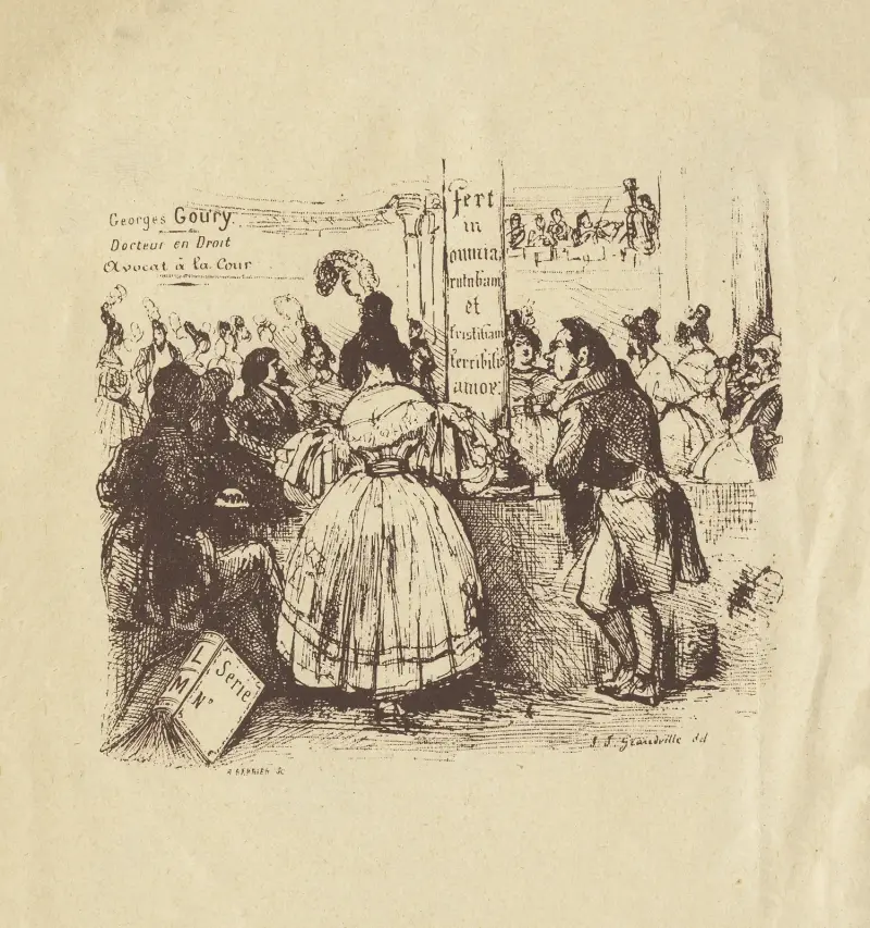 Georges Goury av J. J. Grandville