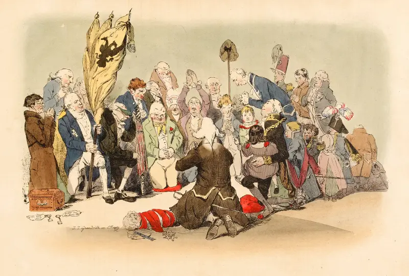 Åkallan till det eviga paret av J. J. Grandville