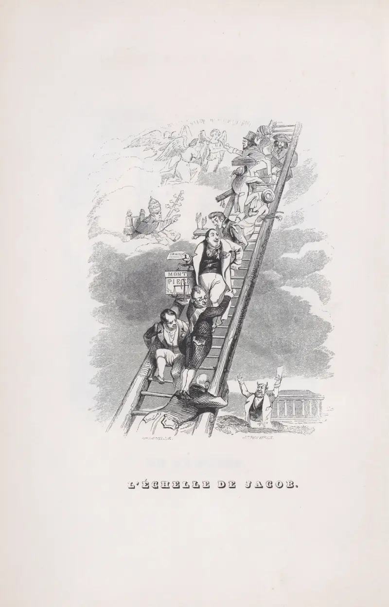 Jakobs stege av J. J. Grandville
