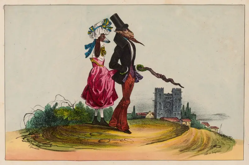 Dagens mode av J. J. Grandville