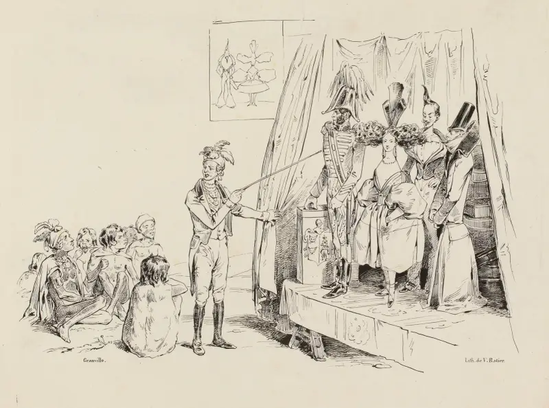 Hämnden, eller fransmännen i Missouri av J. J. Grandville
