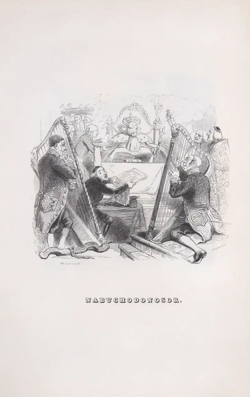 Nebukadnessar av J. J. Grandville