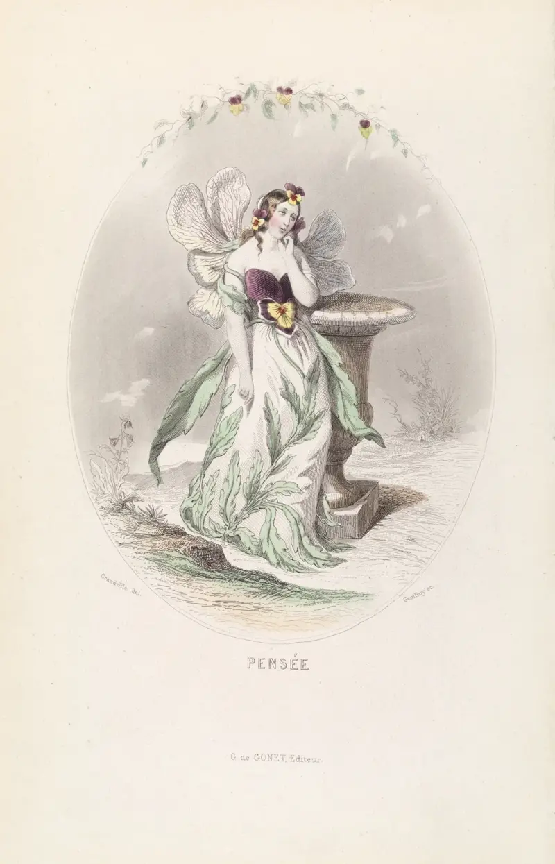 Pensee, J. J. Grandville
