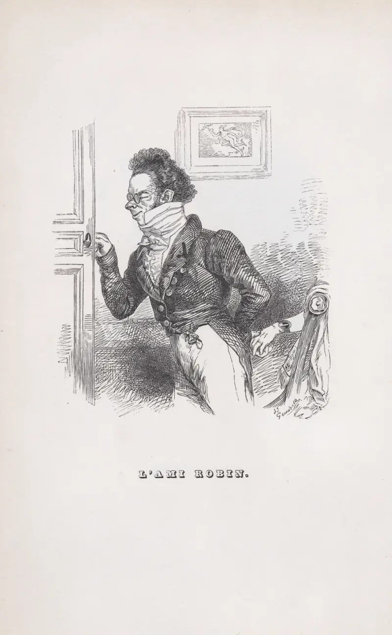 Robin, the Friend av J. J. Grandville