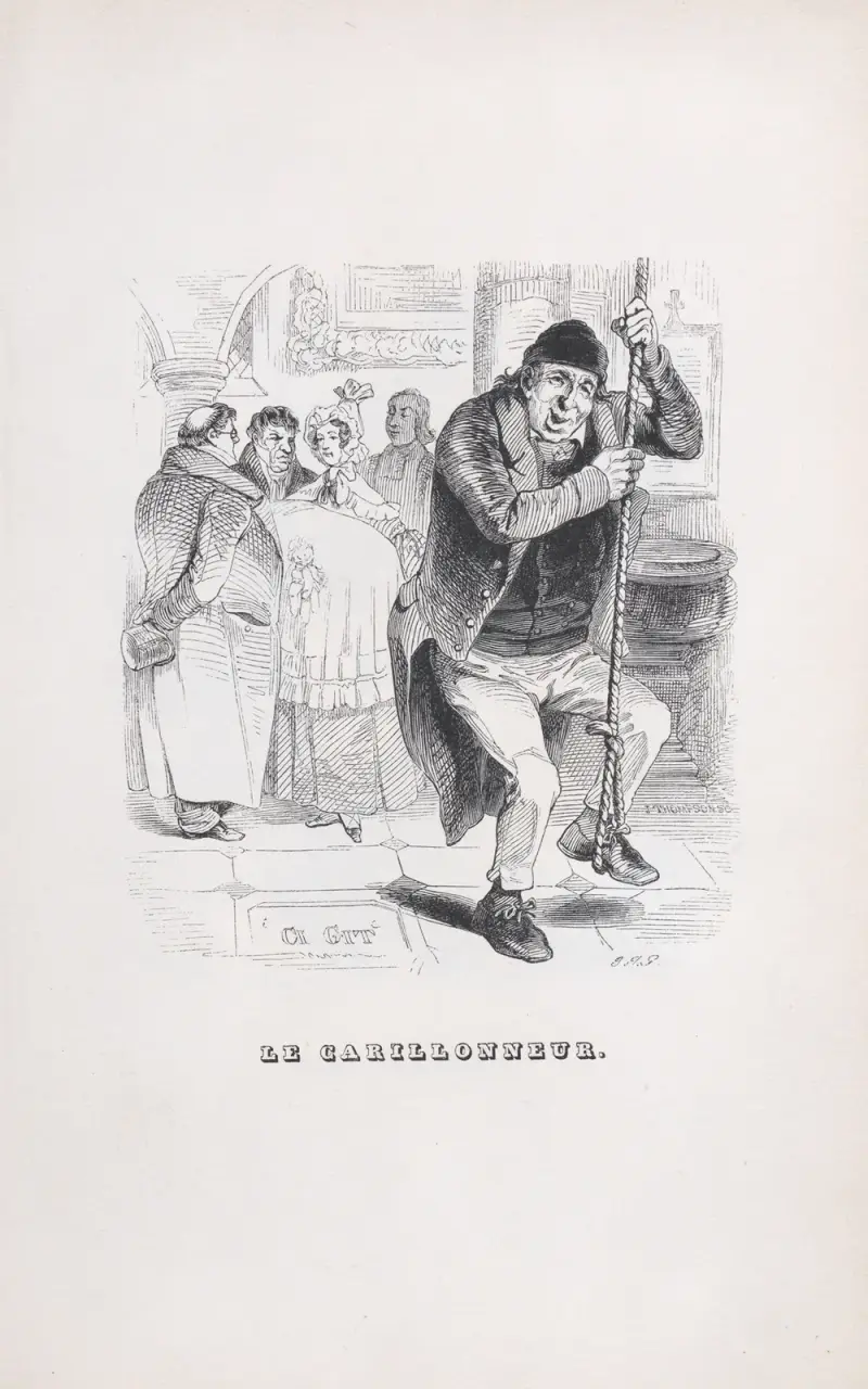 Klockringaren av J. J. Grandville