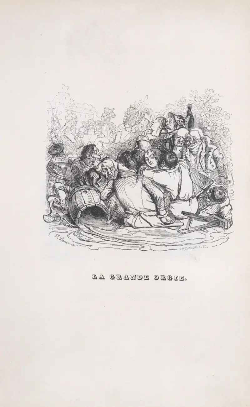 Den stora orgien av J. J. Grandville