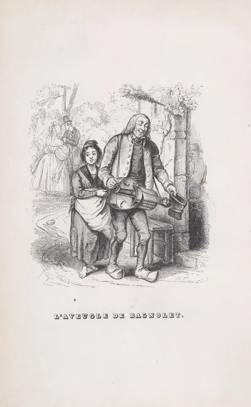 Den blinde mannen från Bagnolet av J. J. Grandville