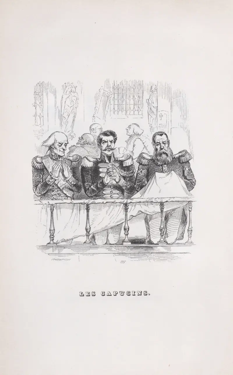 Kapucinerna av J. J. Grandville