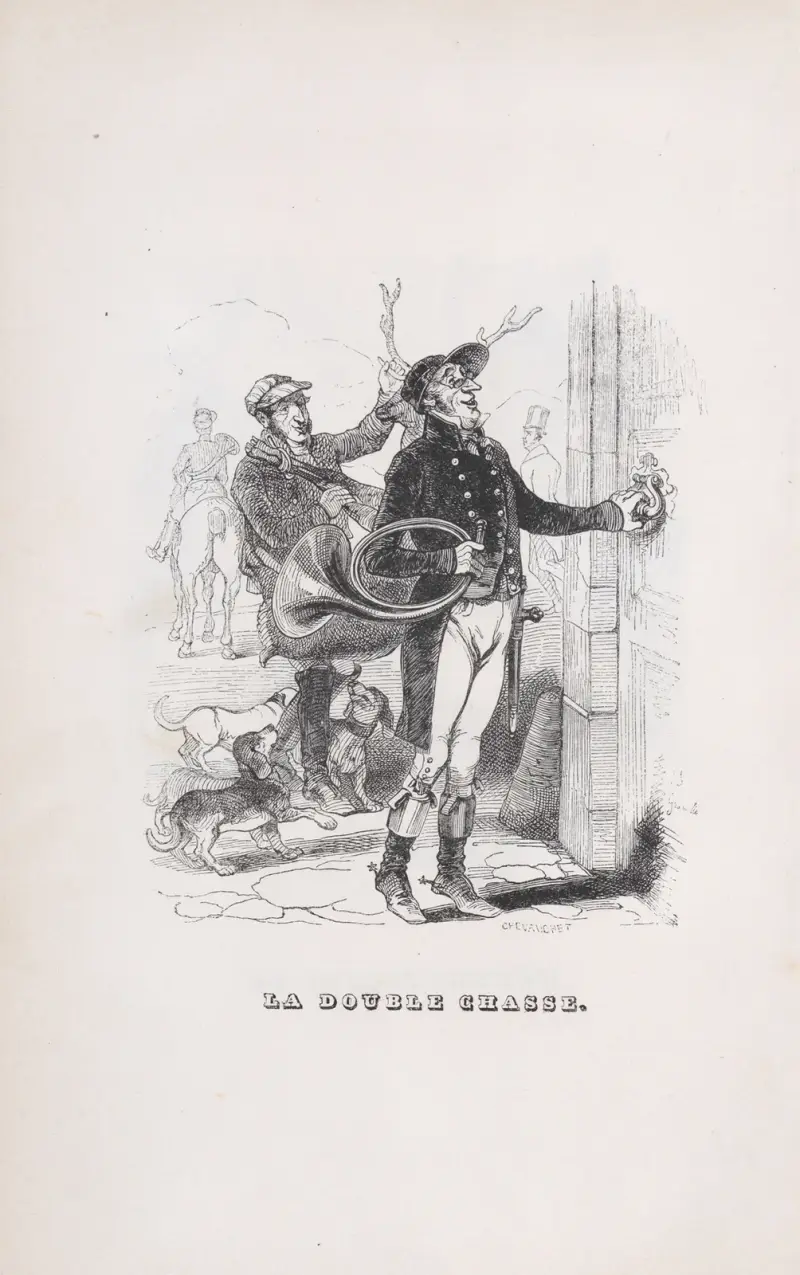 Den dubbla jakten av J. J. Grandville