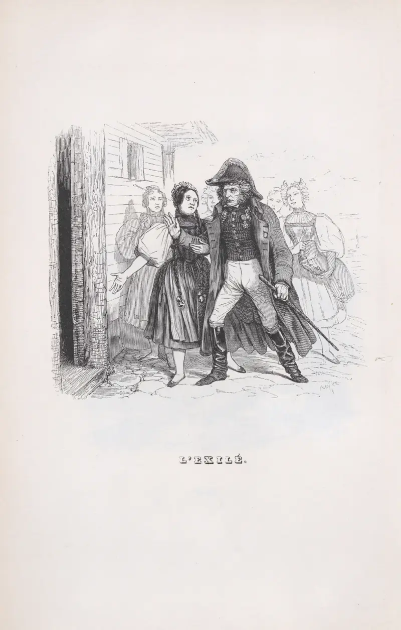 Den landsflyktige av J. J. Grandville