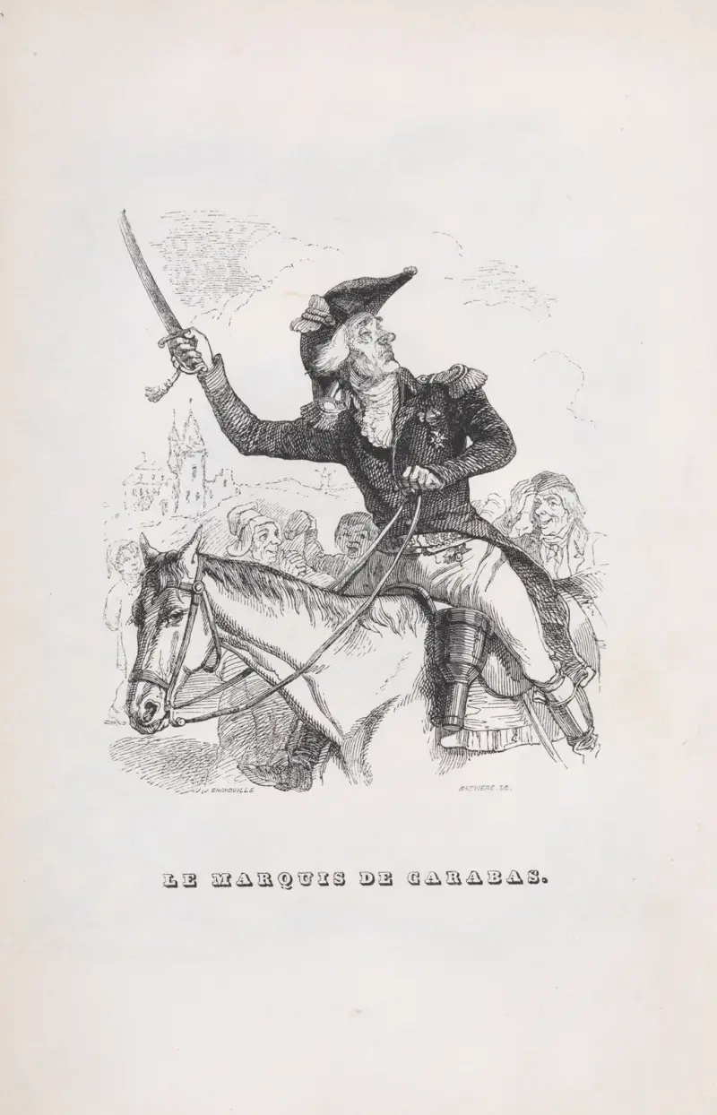 Markisen av Carabas av J. J. Grandville