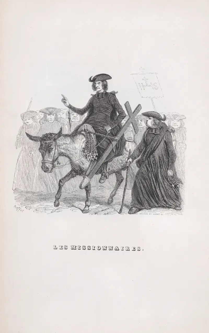 Missionärerna av J. J. Grandville