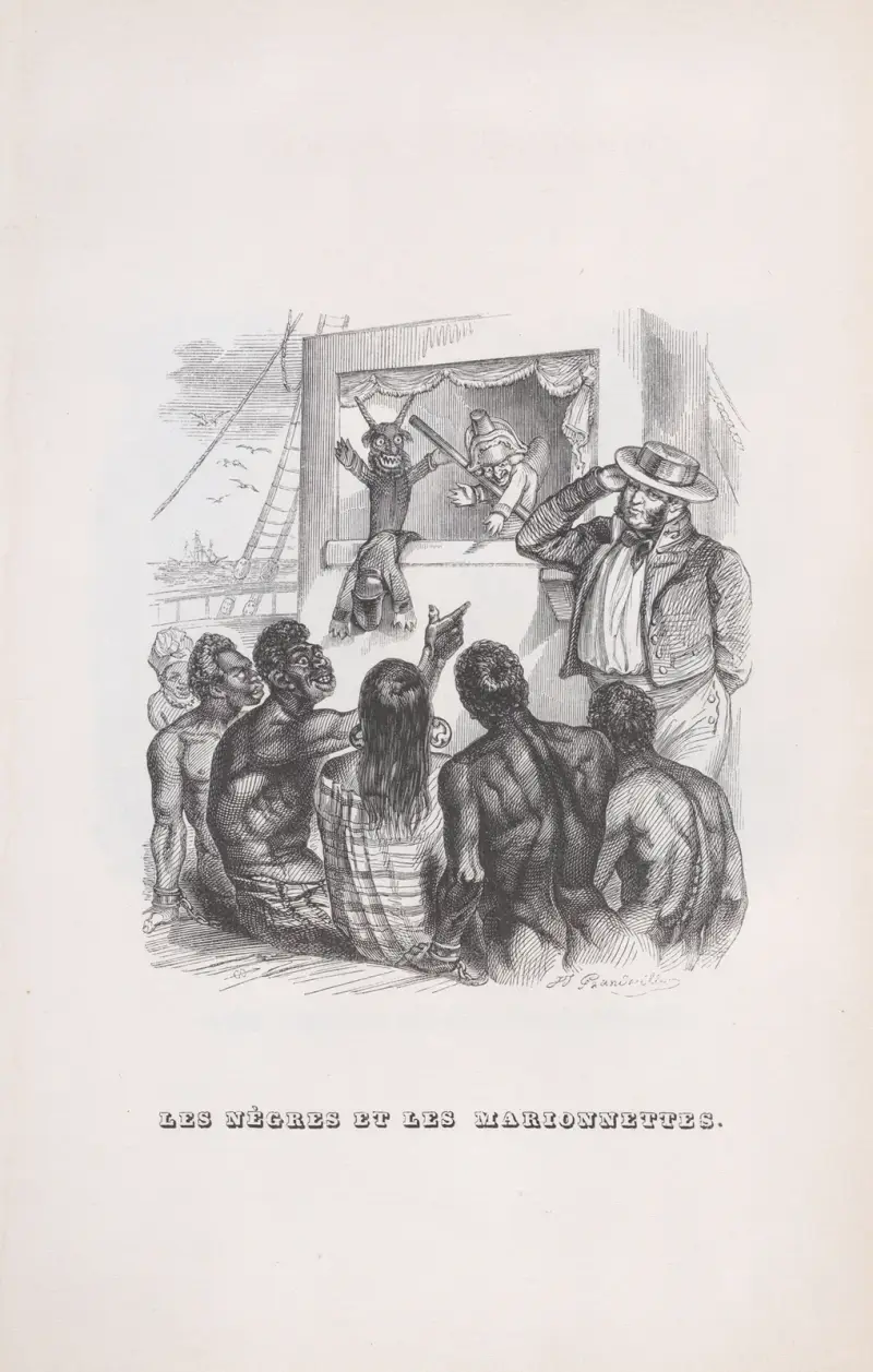 Negrerna och dockorna av J. J. Grandville