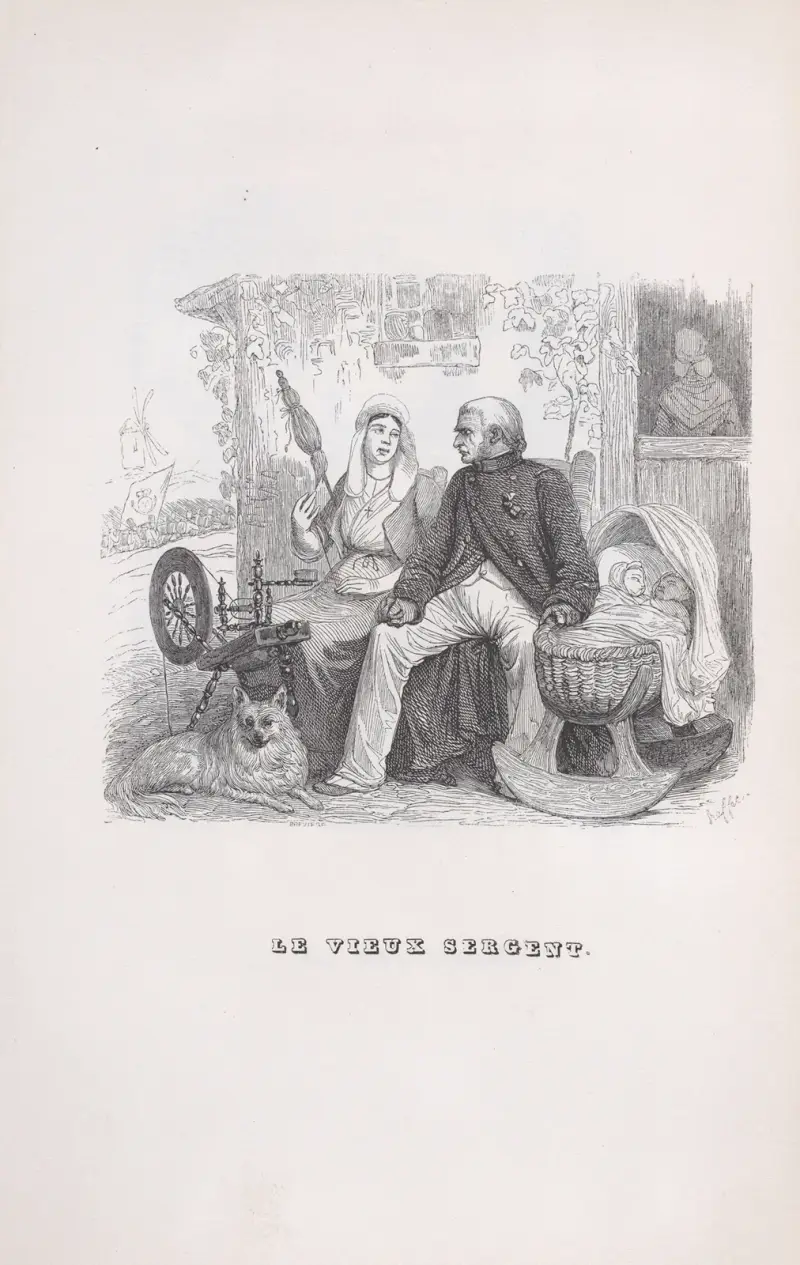 The Old Sergeant av J. J. Grandville