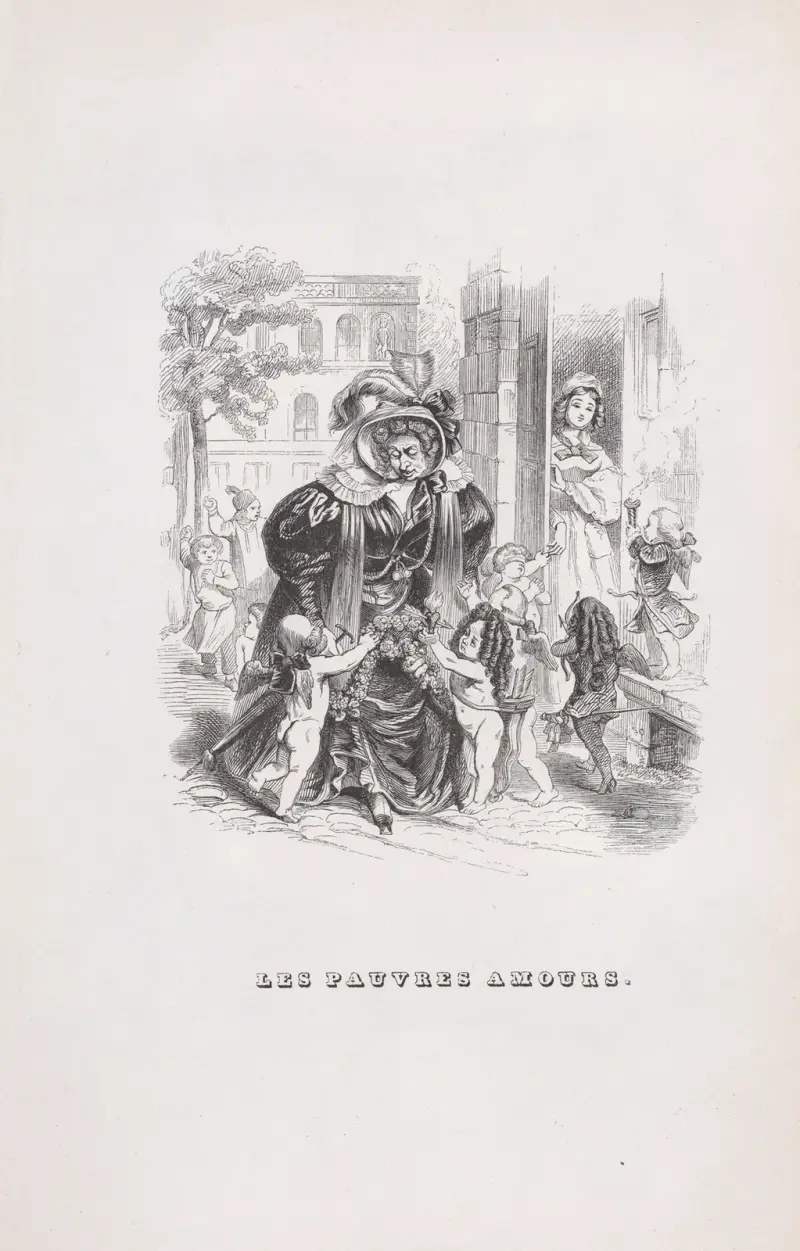 De fattiga putti av J. J. Grandville
