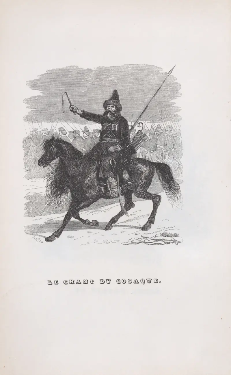 The Song of the Cossack av J. J. Grandville