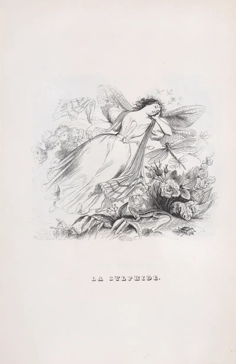 Luftanden av J. J. Grandville