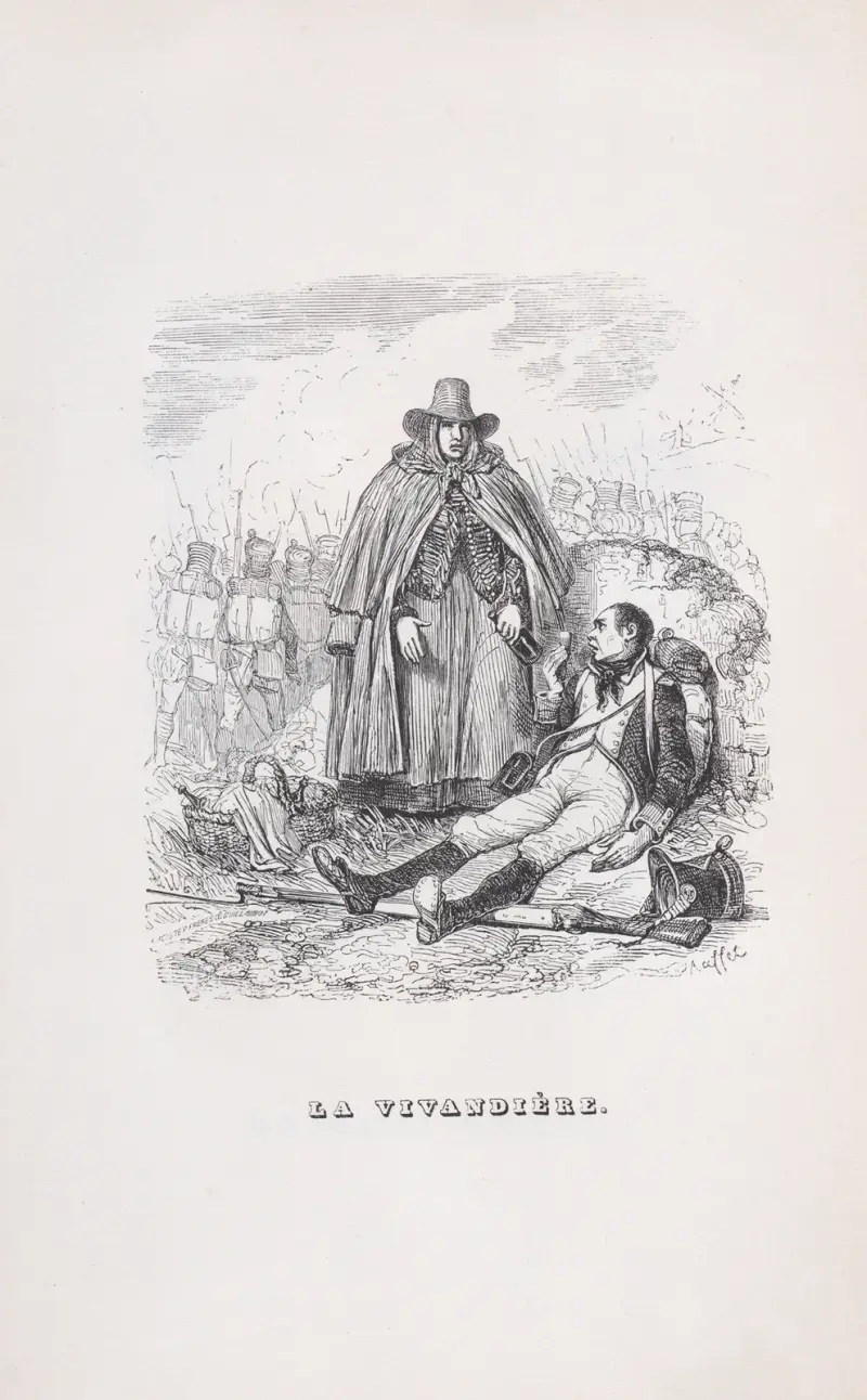 Marketenterskan av J. J. Grandville