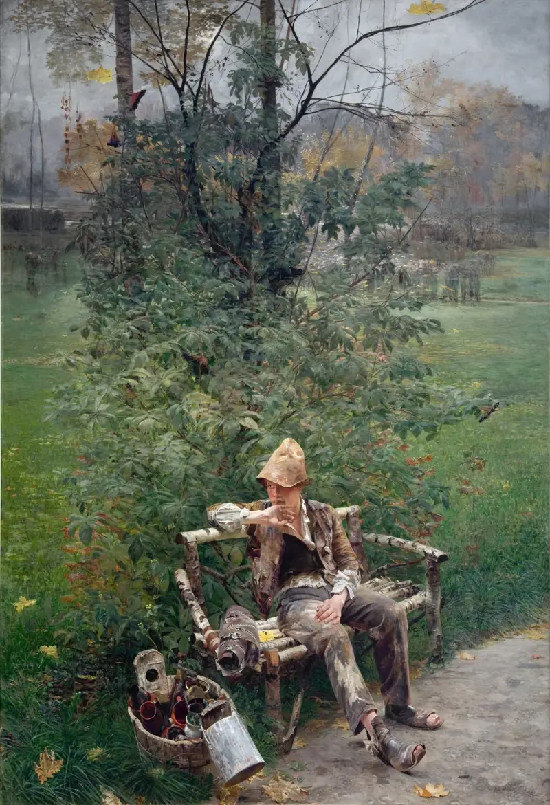 En målarlärling av Jacek Malczewski