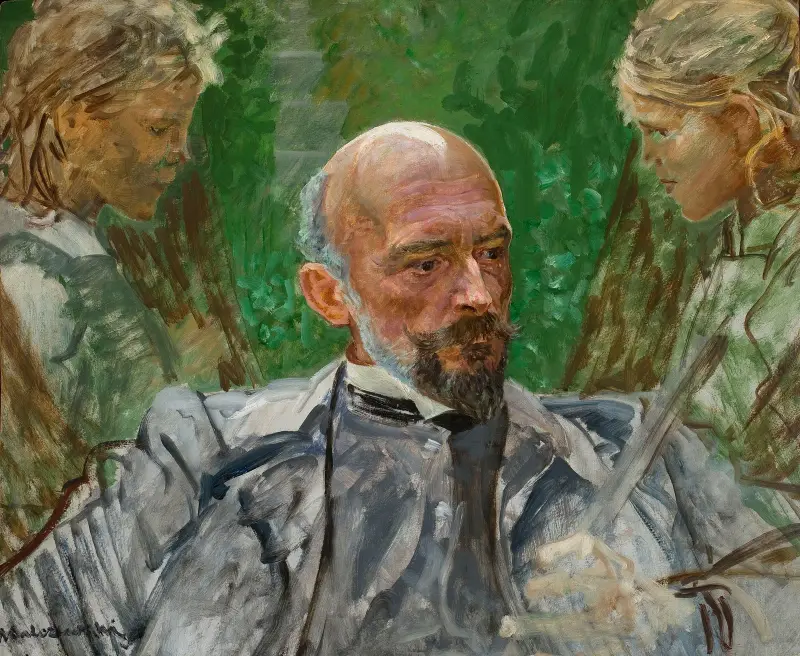 Künstler und Musen von Jacek Malczewski