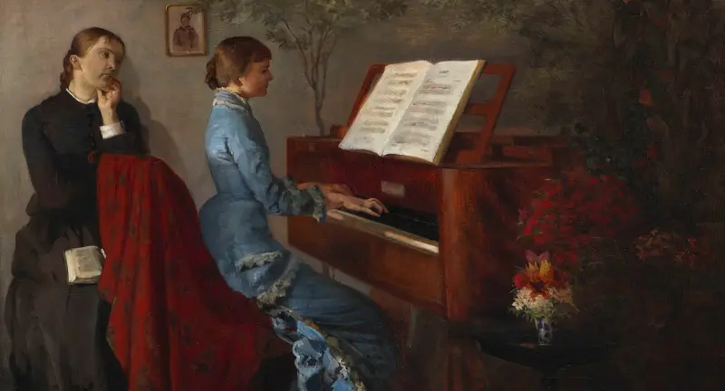 Vid pianot av Jacek Malczewski
