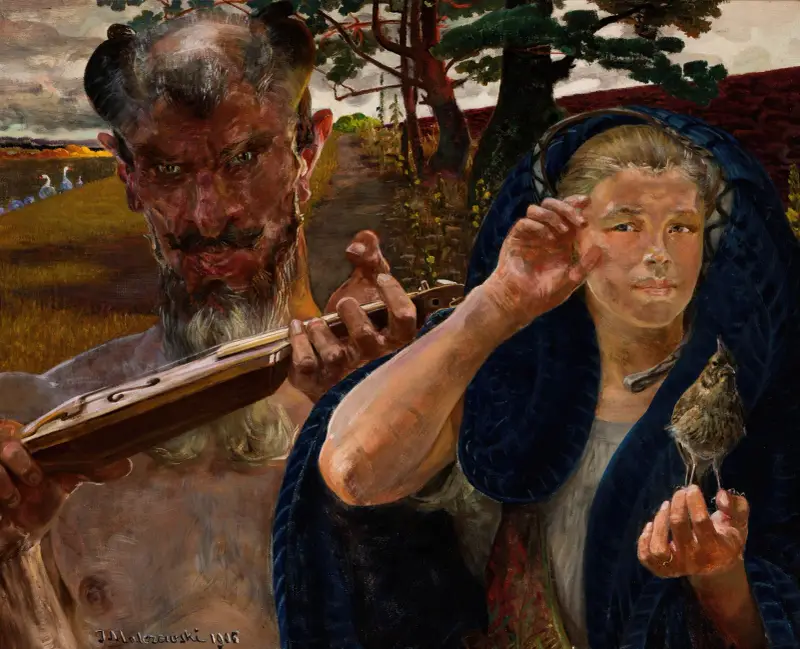 Jesienna pieśń, Jacek Malczewski