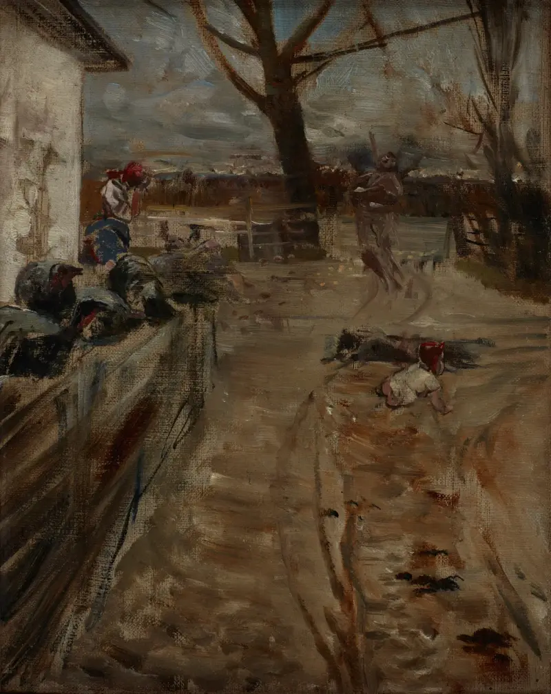 Venkovská usedlost, Jacek Malczewski
