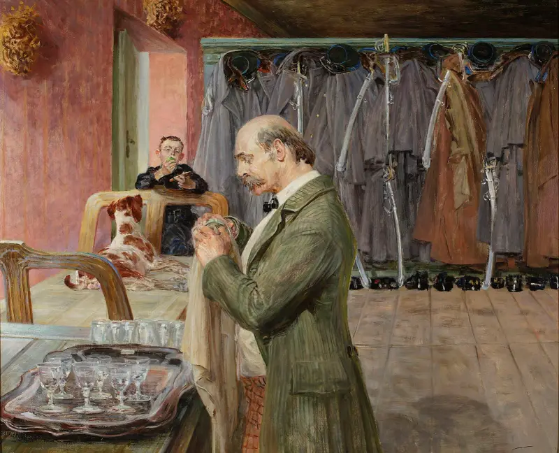 Mitt liv – mittparti av triptyken av Jacek Malczewski