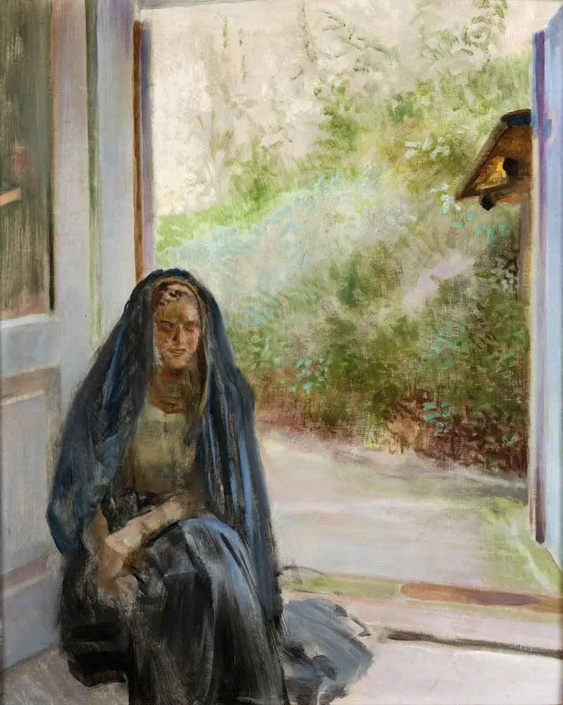 Meine Modelle – Triptychon (rechter Teil), 1909 – Nr. 2 von Jacek Malczewski
