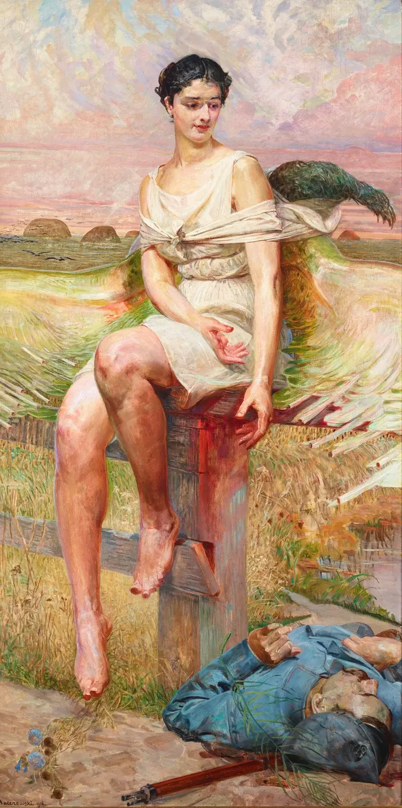 Nike of the Legions av Jacek Malczewski