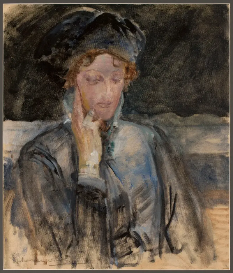 Porträtt av Maria Balowa av Jacek Malczewski