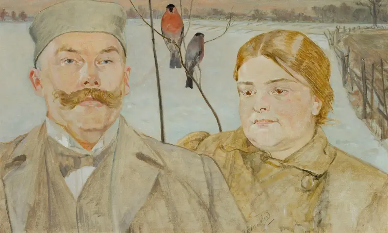 Portret Wacława Karczewskiego i Heleny Karczewskiej, Jacek Malczewski