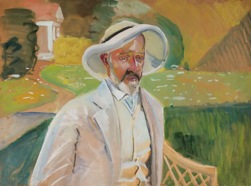 Självporträtt av Jacek Malczewski