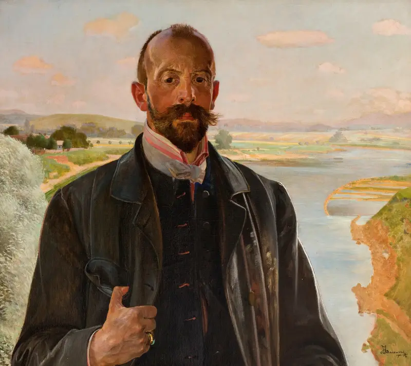 Autoportrét, Jacek Malczewski