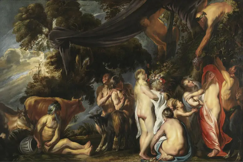 Allegory of Fertility av Jacob Jordaens