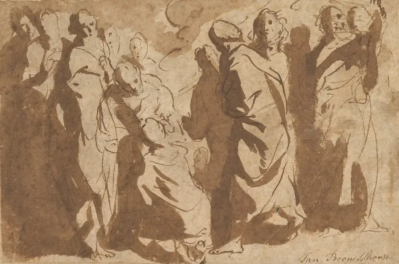 Kristus botar den lame av Jacob Jordaens
